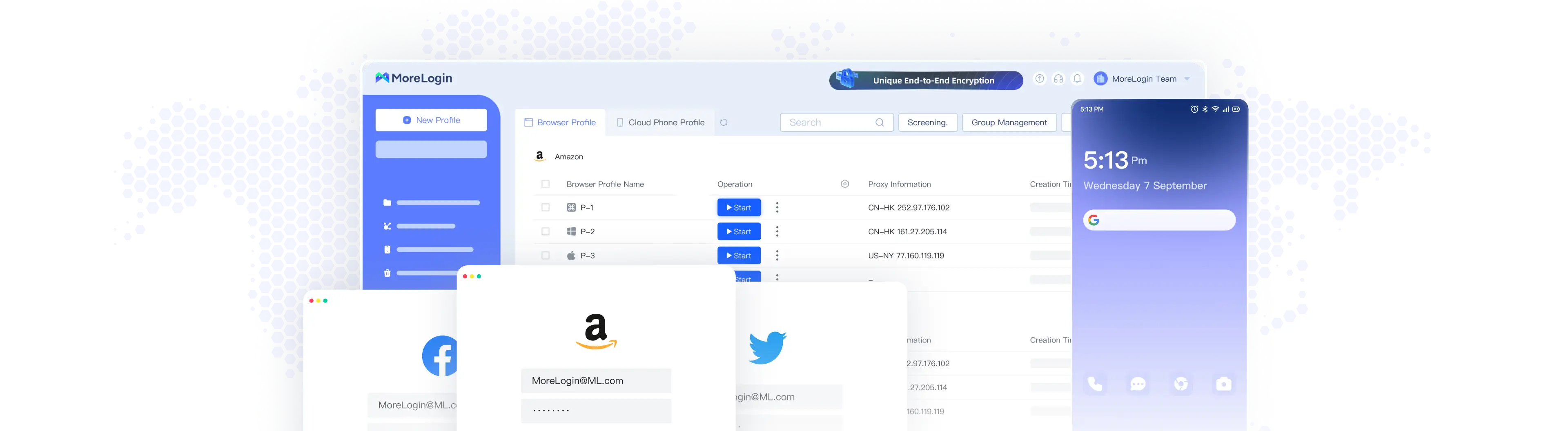 MoreLogin, anti-detection browser, anonymous browser